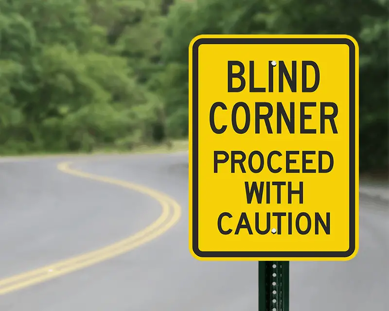 blind corner uphill road to hana