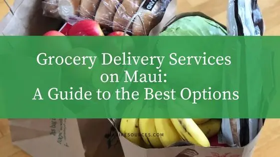 Grocery Delivery Services on Maui: A Guide to the Best Options